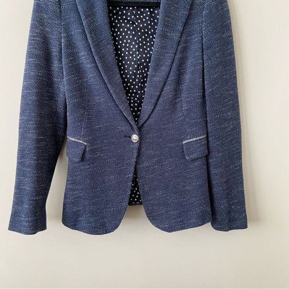 ZARA Cotton Academic Blazer - Single Button - Picture 7 of 12